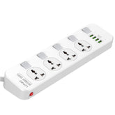 PowerHub – 4 Socket Extension with 4 USB Ports